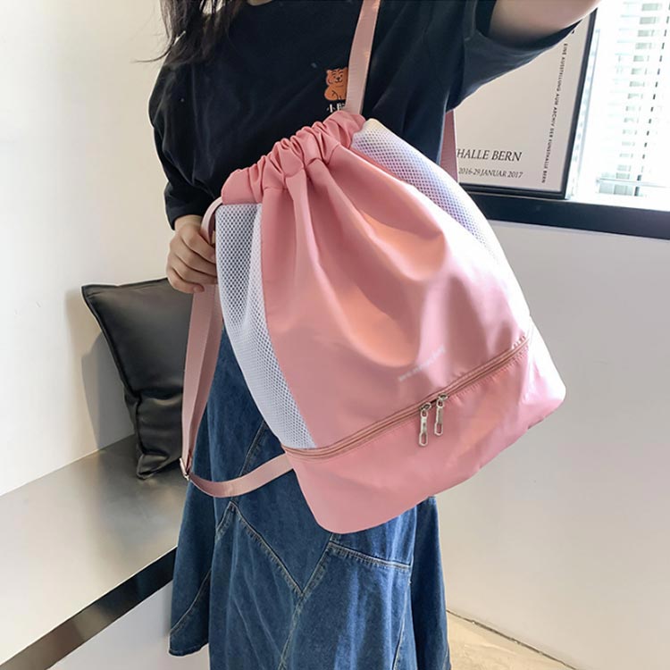 プールバッグ 女の子 男の子 プールバック キッズ スイムバッグ リュック型 水泳バッグ ビーチバッグ ナップザック キッズ 子供 スイミングバッグ 水着 2層式 リュック 大人 ジムバッグ 中学生 体操着袋 撥水 乾湿分離 3