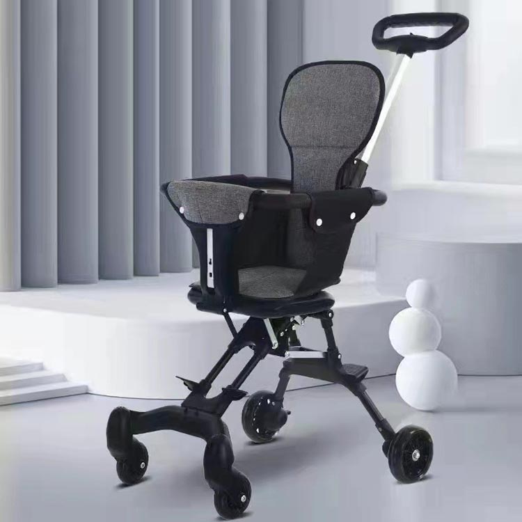 ベビーカー 折りたたみ バギー b型 両対面式 ストローラー コンパクト 軽量 四輪 4...