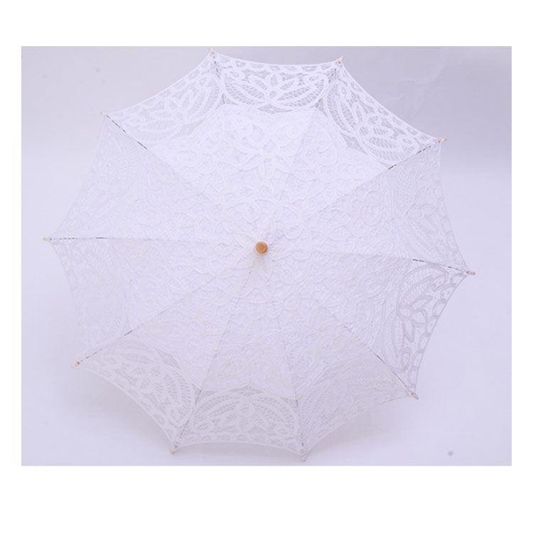 唐傘 総バテンレース 遮光 長傘 日傘 レディース 傘 和傘 総レース レース 花柄 日傘 ホワイト 白 コンパクト おしゃれ UVカット