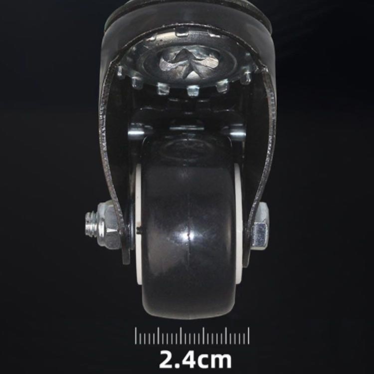 交換用キャスター 差込式 ネジ式 5個セット オフィスチェア 360度回転 静音 ブレーキ付き 取替えキャスター 傷つけにくい 適応穴直径11mm 耐荷重 パーツ用品 送料無料 [3]