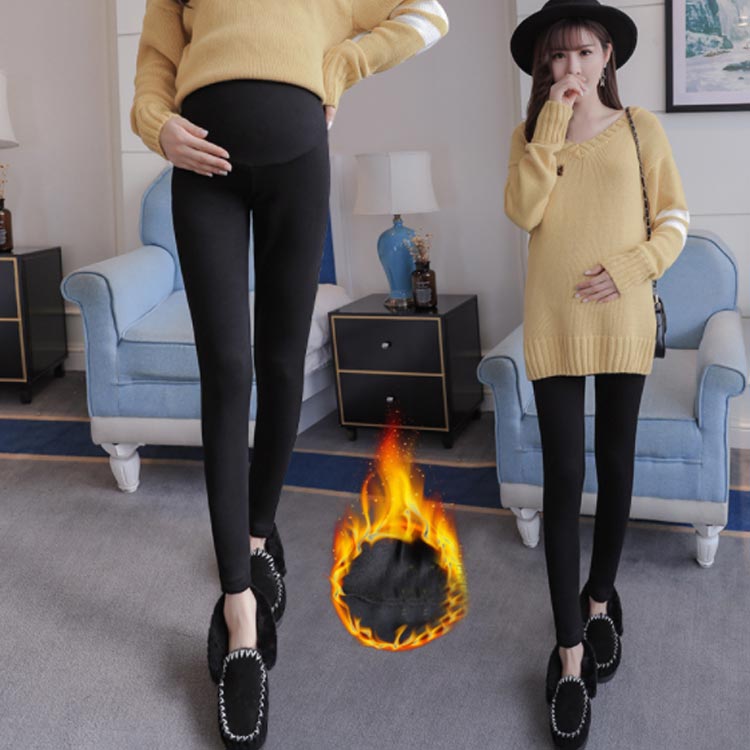マタニティ レギンス 秋冬 大きいサイズ ゆったり レギンスパンツ 裏起毛 伸縮性 妊娠 産後 産前 ウエスト調整可能 スパッツ 暖かい 温かい 保温 脚長 着痩せ 防寒 送料無料