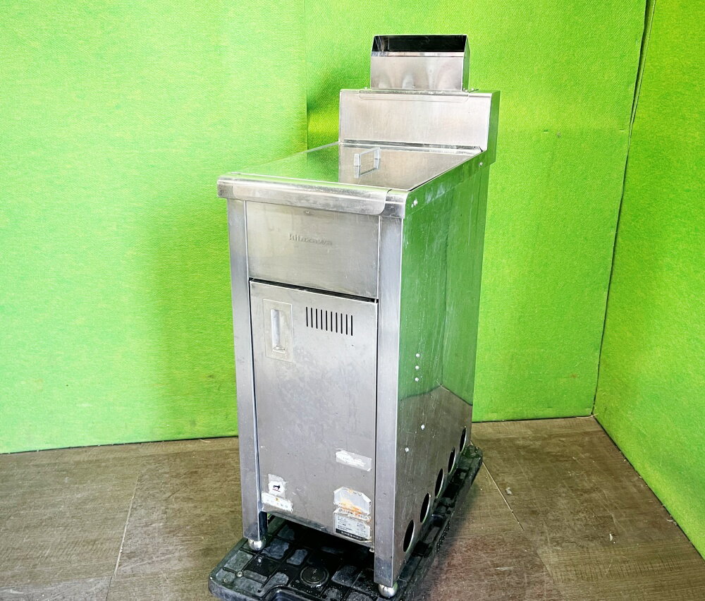 北沢産業 F-35-D ガスフライヤー 都市ガス13A 油カン セット (近日まで使用してました) ■C-1544