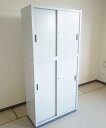 【KOKUYO】RBC-H13W コクヨ製 2段書庫 引き違い戸 鍵無し■U-949