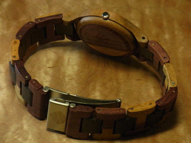 テンス 【tense】 日本公式ショップ 木製腕時計 メンズ レディース 男女兼用 ウォッチ シグネチャーG7509モデル No.223 インレイドサンダルウッド ギフトにも人気 天然木の木目が美しい 軽量 木製 腕時計 【日本総輸入元の2年保証】