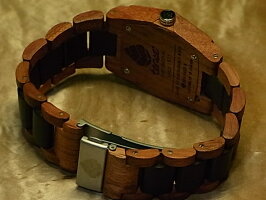 tenseヘキサゴンモデル木製腕時計(サンダルウッド&ダークサンダルウッド)