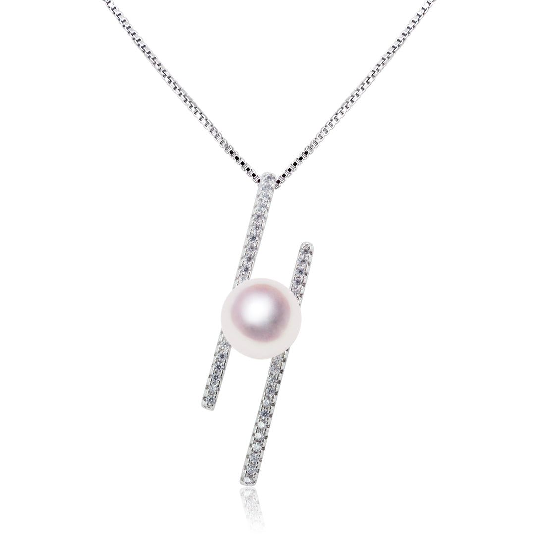 SV 8.0mm アコヤ真珠 ペンダント 宇和島 真珠 ジュエリー・アクセサリー Tensei Pearl 天成真珠(あこや パール 本真珠 フォーマル カジュアル 誕生日 結婚式 七五三 成人祝い 就職祝い 成人式 卒業式 入学式 入園式 卒園式 母の日 ギフト プレゼント)