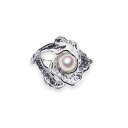 SV 9.0mm アコヤ真珠 ブローチ 宇和島 真珠 ジュエリー・アクセサリー・Tensei Pearl 天成真珠(あこや パール 本真珠 フォーマル カジュア...