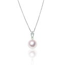 Pt 8.0mm アコヤ真珠 ペンダント D0.01ct 宇和島 真珠 ジュエリー・アクセサリー Tensei Pearl 天成真珠(あこや パール 本真珠 フォーマル カジュアル 誕生日 結婚式 七五三 成人祝い 就職祝い 成人式 卒業式 入学式 入園式 卒園式 母の日 ギフト プレゼント)