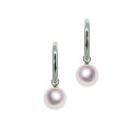 K14WG 8.5mm アコヤ真珠 デザインイヤリング 宇和島 真珠 ジュエリー・アクセサリー Tensei Pearl 天成真珠(あこや パール 本真珠 フォーマル カジュアル 誕生日 結婚式 七五三 成人祝い 就職祝い 成人式 卒業式 入学式 入園式 卒園式 母の日 ギフト プレゼント)