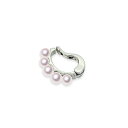 K18WG 3.5mm アコヤ真珠 イヤカフ イヤーカフ 宇和島 真珠 ジュエリー・アクセサリー Tensei Pearl 天成真珠(あこや パール 本真珠 フ...