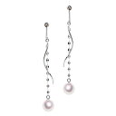 SV 7.0mm アコヤ真珠 デザインイヤリング 宇和島 真珠 ジュエリー・アクセサリー Tensei Pearl 天成真珠(あこや パール 本真珠 フォーマル カジュアル 誕生日 結婚式 七五三 成人祝い 就職祝い 成人式 卒業式 入学式 入園式 卒園式 母の日 ギフト プレゼント)
