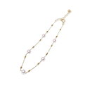 K18PG 4.0mm アコヤ真珠 ブレスレット 宇和島 真珠 ジュエリー・アクセサリー Tensei Pearl 天成真珠(あこや パール 本真珠 フォーマル カジュアル 誕生日 結婚式 七五三 成人祝い 就職祝い 成人式 卒業式 入学式 入園式 卒園式 母の日 ギフト プレゼント)