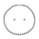 8.0~8.5mm アコヤ真珠 ネックレス ピアスorイヤリングセット テリ:B 巻き:B キズ:B 宇和島真珠 Tensei Pearl 天成真珠(あこや パール 本真珠 フォーマル 誕生日 結婚式 七五三 成人祝い 就職祝い 成人式 卒業式 入学式 入園式 卒園式 母の日 ギフト プレゼント)