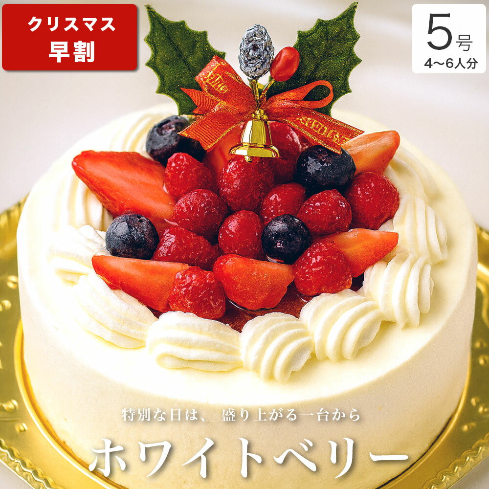 【早割 ポイント2倍 12/5まで】 クリスマスケーキ 2025 送料無料 クリスマス ギフト プレゼント お取り..