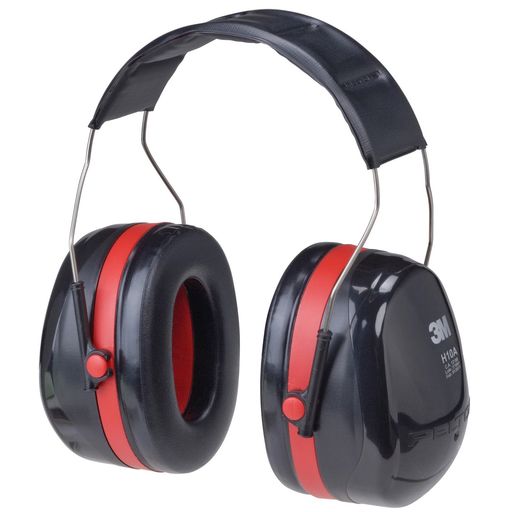 ヘッドバンド形 JIS適合品 防音保護具(イヤーマフ) NRR:30dB カップ内部の2重構造により高遮音性を実現 原産国