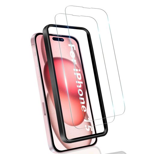 IPHONE 15 饹ե IPHONE15 ݸե 6.1INCH б 饹 ƩΨ 9H ˢ Ѿ׷...
