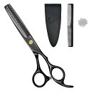 LESNICヘアスキハサミすきばさみスキ率20%-25%セニングセルフカットスキバサミ毛量調整に散髪セニングシザー(スキハサミ)