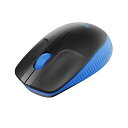 ロジクール フルサイズ ワイヤレス マウス M190BL ワイヤレスマウス 左右対称 無線 USB WINDOWS MAC CHROME M190 ブルー(2)