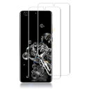 PHISIMOO GALAXY S20 ULTRA 5G 用 フィルム 柔らかいTPU素材 全面液晶保護フィルム 指紋認証対応 24時間自動修復技術 高透過率 フルカバー 位置決め器具付き 貼り付け簡単 気泡ゼロ クリア ギャラクシーS20ウルトラ