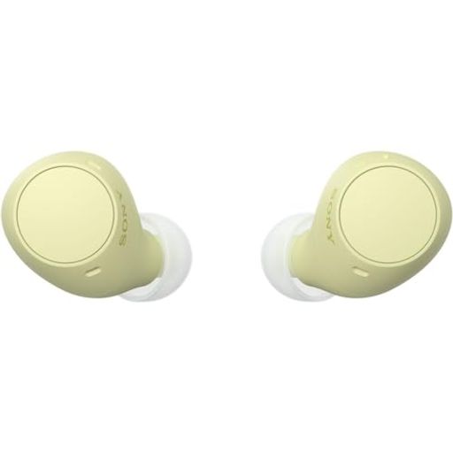ソニー(SONY)完全ワイヤレスイヤホンWF-C510/軽量小型4.6g/高精度通話品質/外音取り込み対応/マルチポイント対応/IPX4防滴性能/イエロー/WF-C510YC