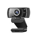 ウェブカメラフルHD1080P60FPSwebカメラ120°広角マイクUSBパソコンカメラ会議在宅勤務ビデオ通話用Mac/Windows/Android/ChromeOS/Limux対応