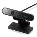 エレコムWEBカメラUCAM-CF20FBBK200万画素フルHD1080p30FPSWindowsHello顔認証対応マイク内蔵ケーブル長1.5mブラック