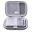 収納ケース用の(Panasonic)パナソニックラジオFM/AM/ワイドFMーRF-P155/RF-P150対応専用保護旅行収納ケース-waiyuJP(グレー)(2)