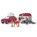 シュライヒ(SCHLEICH) ホースクラブ ホーストレーラーキャンピング 42535