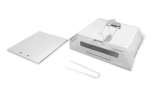 BBQコンロの上にのせて使用 バーベキューコンロにセットして使用するオーブン調理機です。 温度計もついていて、内部温度も分かりやすい 扉にガラス窓がついているので焼けぐらいの確認できます サイズ(mm):380x290x130