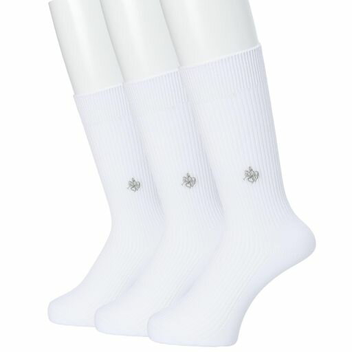 [グンゼ] 3足組 ビジネス靴下POLOBCSポロビーシーエスカジュアルリブワンポイントメンズ