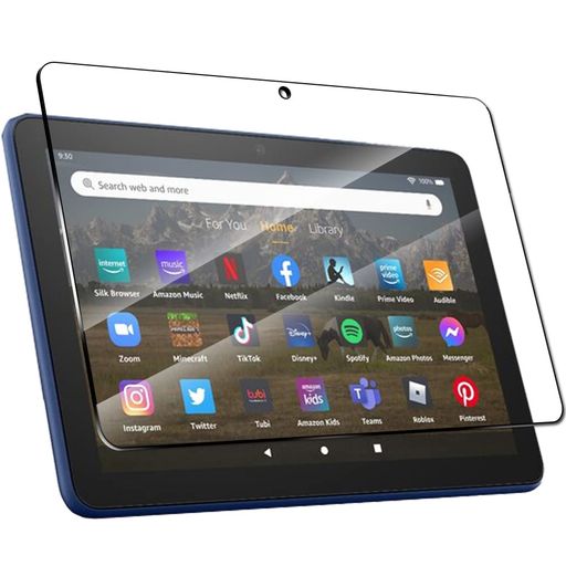 FireHD8/FireHD8Plus用のガラスフィルムFireHD82020年発売/FireHD82022年発売用の保護フィルム高透過率日本製旭硝子素材9H硬度気泡ゼロ飛散防止指紋防止撥水撥油Fire