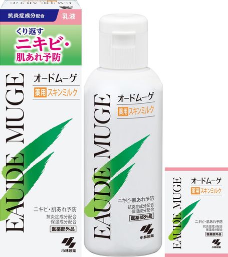 オードムーゲ薬用スキンミルク100Gくり返すニキビ・肌あれ予防を考えたオードムーゲシリーズ抗炎症成分・保湿成分配合医薬部外品薬用スキンミルクサンプル付き小林製薬のサムネイル