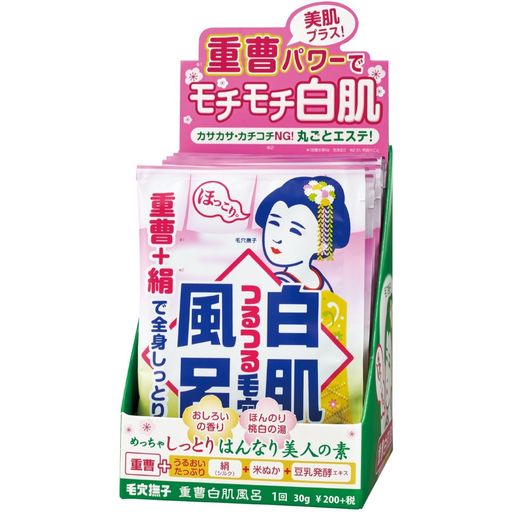 1包 容量30g 重曹パワー+美肌 12包セット ほんのり桃白の湯 おしろいの香り