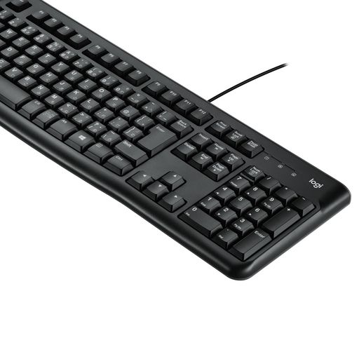 LOGICOOL(ロジクール)ロジクール有線キーボード耐水K120USB接続テンキー薄型有線キーボード