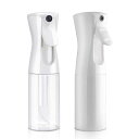 スプレーボトル UERVOTON アルコール対応 霧吹き 連続噴射 200ML 2本セット 極細かい霧 ミスト 観葉植物用 園芸 除菌消毒用 爬虫類 清掃用 美...