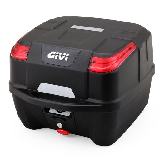 GIVI(ジビ)バイク用リアボックスモノロック33LATLASシリーズB33NMレッドレンズ28828