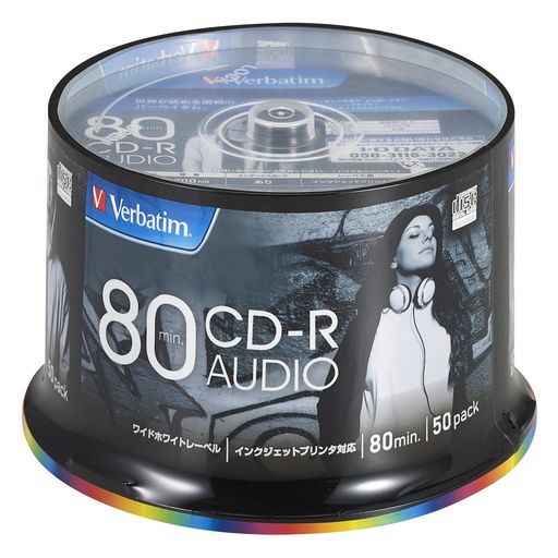 С٥ॸѥ(VERBATIMJAPAN)CD-R80ʬ50ۥ磻ȥץ󥿥֥48®MUR80FP50SV2