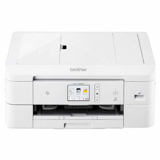 ブラザーPRIVIOプリンターA4インクジェット複合機DCP-J928N-W(ホワイト/WI-FI/自動両面印刷/ADF/レーベル印刷/2023年モデル)