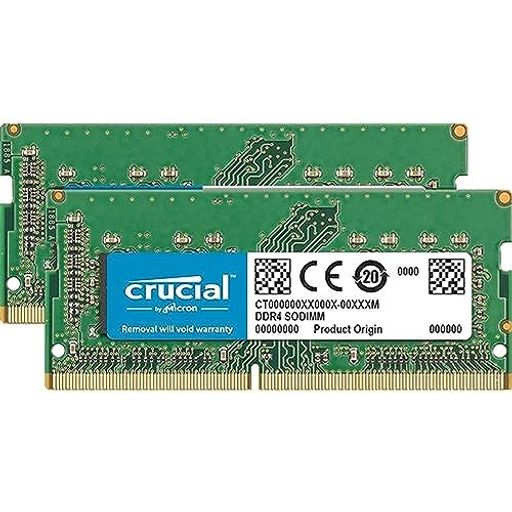 CRUCIAL m[gPCp݃ 32GB(16GBX2) DDR4 3200MT/S(PC4-25600) CL22 SODIMM 260PIN CT2K16G4SFRA32A