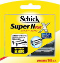 Schick(シック)シックSchickスーパーIIプラスX2枚刃替刃単品イエロー16個(x1)
