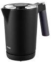 タイガー魔法瓶(TIGER)電気ケトル温度調節機能付き湯沸かしコーヒードリップステンレス7Safe+1.0L転倒お湯漏れ防止カラだき防止蒸気レスオニキスブラックPTQ-A100KO