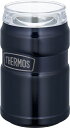 サーモスアウトドアシリーズ保冷缶ホルダー350ml缶用2wayタイプミッドナイトブルーROD-0021MDB