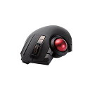 エレコム トラックボールマウス/親指/8ボタン/有線/無線/BLUETOOTH/ブラック(2)