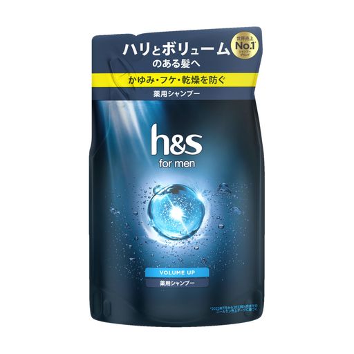 h&sformen(エイチアンドエスフォーメン)シャンプー300mL詰め替えボリュームアップエイチアンドエスフォ..