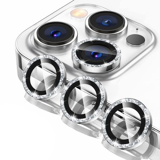 【対応機種】IPHONE 14 PRO / IPHONE 14 PRO MAX 対応 カメラ保護ガラスフィルム。 【高品質素材】本製品はアルミニウム合金+強化ガラス製、ナイフや鍵などの尖ったものでも簡単には傷がつきません。落下、汚れなど日常の使用に耐えることができます。 【露出オーバー防止機能】3眼レンズに遮光用のアルミ合金縁取りを加工して、縁取りは虹色に光って多彩な色を演出しながら、フラッシュ使用時の白飛びを防止します。 【キズ防止・耐衝撃】本製品はレンズ部分は強化ガラス製で、9Hの超高硬度を持ちます。レンズ周囲はアルミニウム合金製で耐衝撃、また、飛散や割れてのことも完全防止し、本体に傷がつきにくいですカメラレンズへのダメージを最低限に軽減します。 【貼り付け簡単】フィルムの粘着面はナノ静電吸着技術を処理され、位置を合わせて軽く置くだけで気泡が入ることなく簡単に装着できます、誰でもきれいに貼ることができます。【パッケージ内容】IPHONE 14 PRO / IPHONE 14 PRO MAX カメラカバー 1枚。