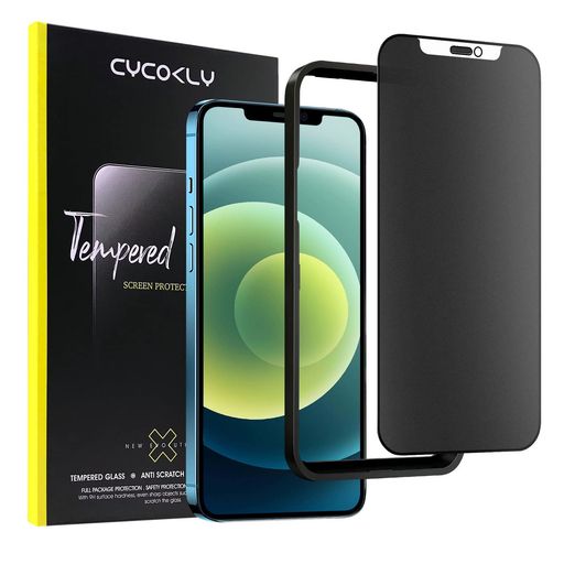 【対応機種】:iphone12promax(6.7インチ)【日本製素材&amp;防塵ネット】この保護フィルムは、日本製のAB接着剤を採用し、素早く自動的にスクリーンに吸着でき、泡は入りにくいです。無経験の方でも、ご心配なく、失敗したら、また貼り付けることができます。スピーカーの位置には防塵ネットが付属しており、ほこりの付着など減らします。 【覗き見防止】これは180度仕様のプライバシー保護フィルムで、スマホを縦に持っていると、左右から画面を覗き込むのを防ぐことができます。最新のブラインドデザインを採用し、約30°傾斜すると画面が見えなくなり、正面から見ると画面の解像度に影響を与えません。周囲の視線を気にせず、安心してLINEや動画を楽しむことができます。 【アンチグレアタイプ】この保護フィルムは最新のアンチグレア技術を使用しており、液晶スクリーンの光線反射を効果的に抑えられます。日常で、スマホを使うときに、光線からの影響を減らし、目の負担も緩和します。よりハイビジョンのつや消しにより、スクリーンがぼやけて見えることはありません。