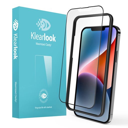 KLEARLOOK PHONE 14 / PHONE 13 / PHONE 13 PRO アンチグレア ガラス フィルム 「ゲーム好き人系列」 6.1インチ 保護フィルム 全面保護 ケースに干渉せず サラサラ 反射防止 指紋防止 高硬度9H 気泡無し