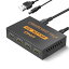 ChayooHDMIスプリッター1入力4出力4K60Hz1x2HDMI分配器4画面同時出力hdmi増設オーディオ同期3D1080p4つ..