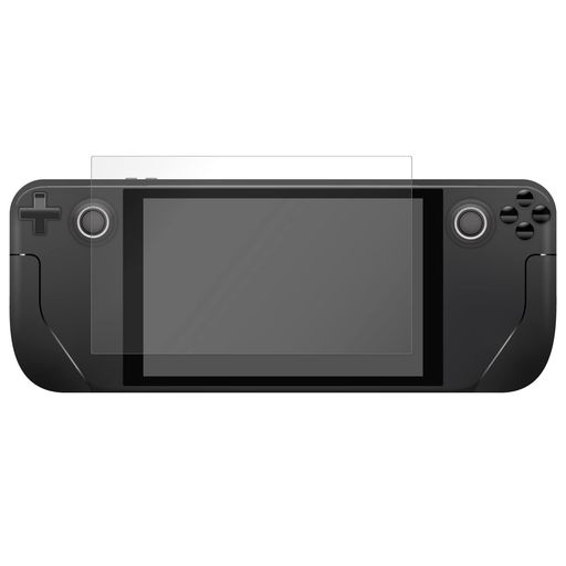 【対応機種】SteamDeck 【ガラス製】ガラス特有のなめらかな指滑りを実現する高透明タイプのSteamDeck用液晶保護ガラスです。 【ラウンドエッジ加工】握ったときやかばんから取り出すときにも引っかかりにくいように、エッジに丸みをもたせた「ラウンドエッジ加工」を施しています。 【強化ガラス採用】表面硬度10Hの強化ガラス採用により、保護ガラス表面の傷を防止します。 【付属品】液晶保護ガラスx1、ホコリ取りシールx1、クリーニングクロスx1