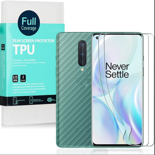 IBYWIND ONEPLUS 8専用TPU保護フィルム2枚入り カメラレンズプロテクター付き 背面保護フィルム付き 指紋認証対応 気泡な IBYWIND ONEPLUS 8専用TPU保護フィルム2枚入り カメラレンズプロテクター付き 背面保護フィルム付き 指紋認証対応 気泡な